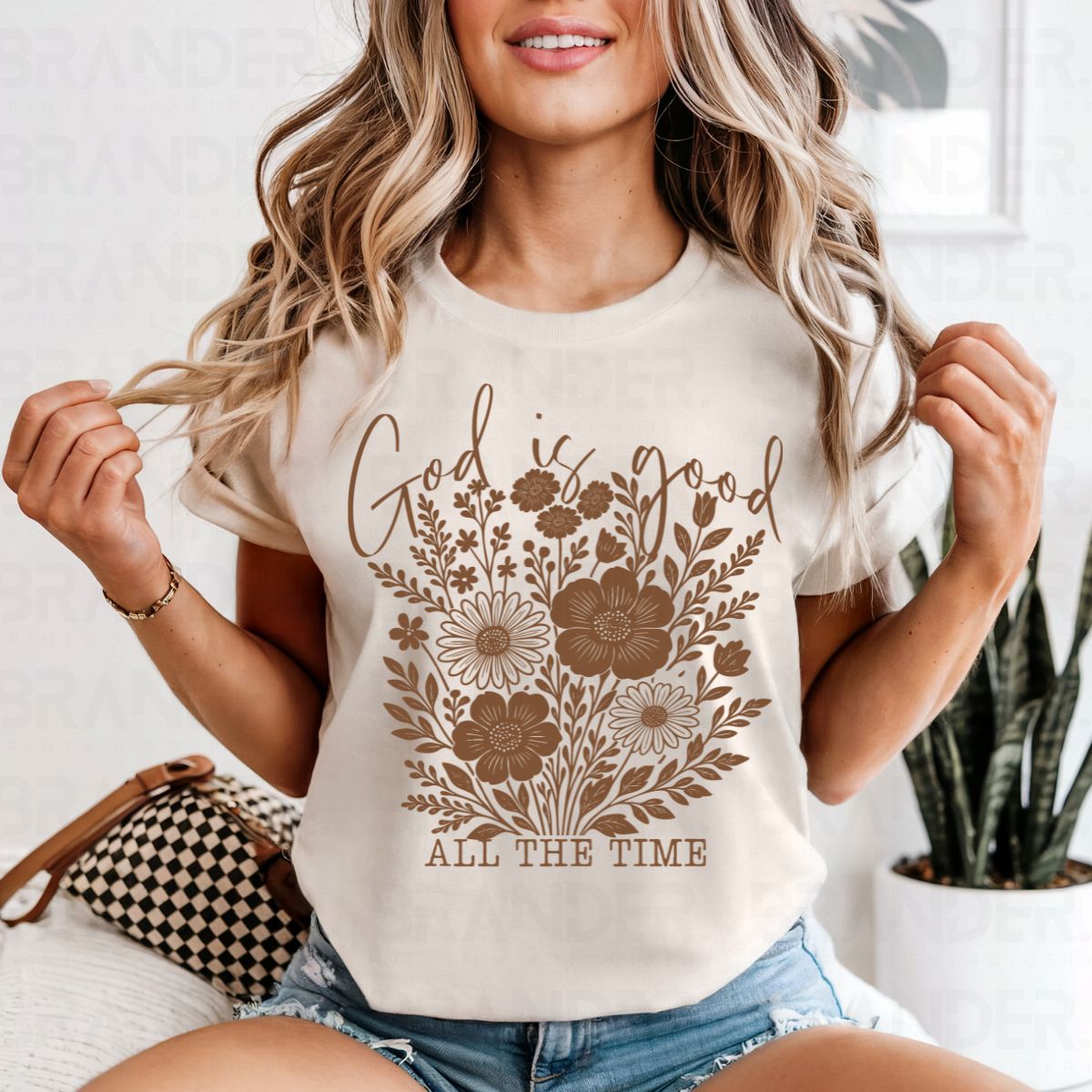 GOD IS GOOD ALL THE TIME - COMPLETED TEE