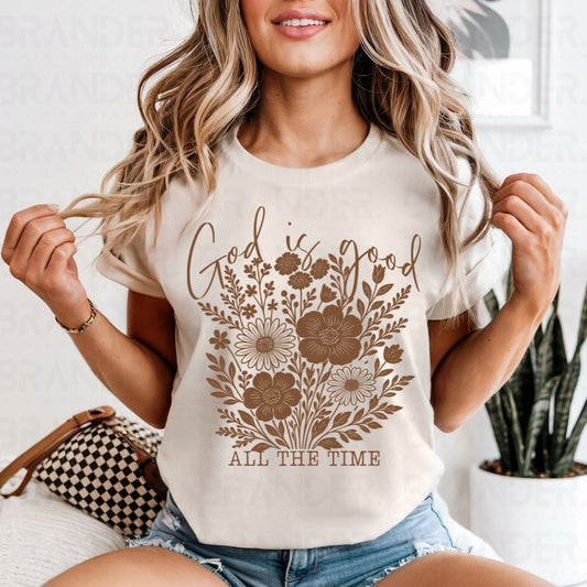 GOD IS GOOD ALL THE TIME - COMPLETED TEE
