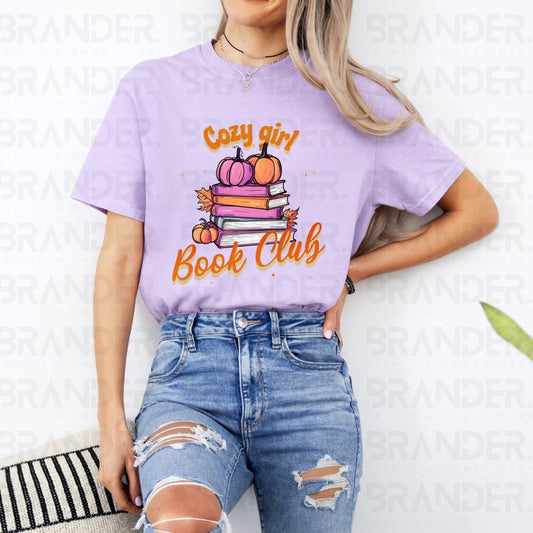 COZY GIRL BOOK CLUB - DTF TRANSFER