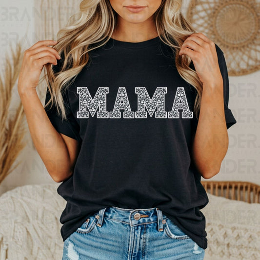 MAMA *FAUX LACE* - DTF TRANSFER