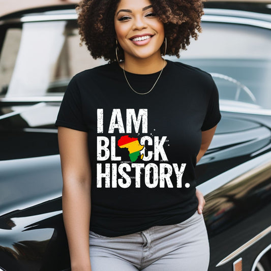 I AM BLACK HISTORY - DTF TRANSFER