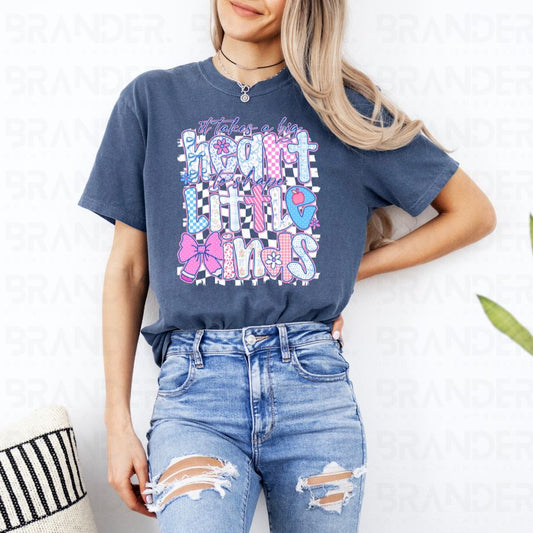 COQUETTE IT TAKES A BIG HEART TO SHAPE LITTLE MINDS - DTF TRANSFER