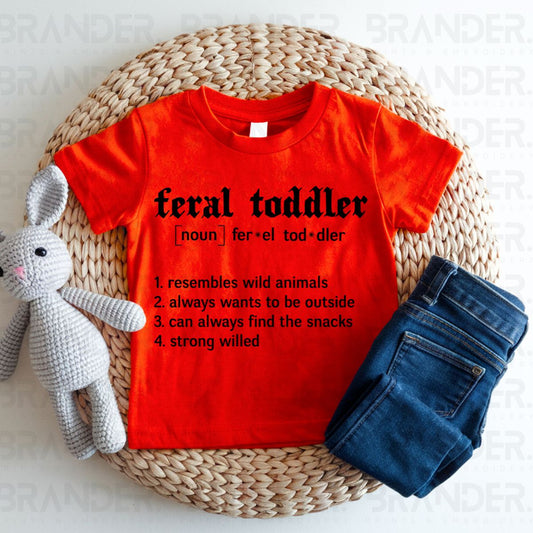 FERAL TODDLER - DTF TRANSFER
