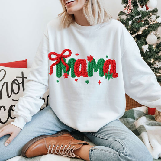 COQUETTE MAMA *FAUX YARN* - DTF TRANSFER