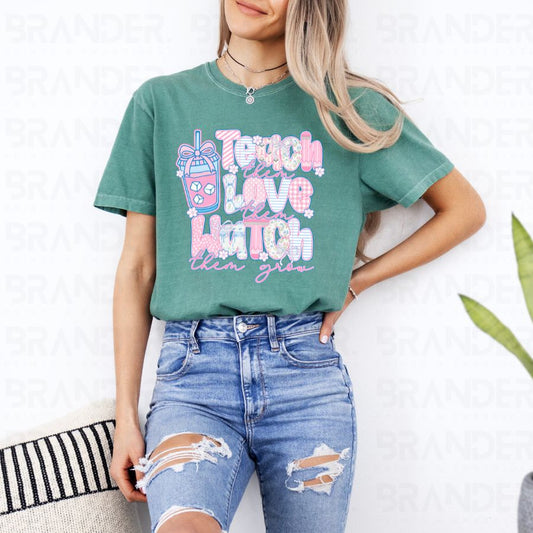 COQUETTE TEACH THEM LOVE THEM WATCH THEM GROW - DTF TRANSFER