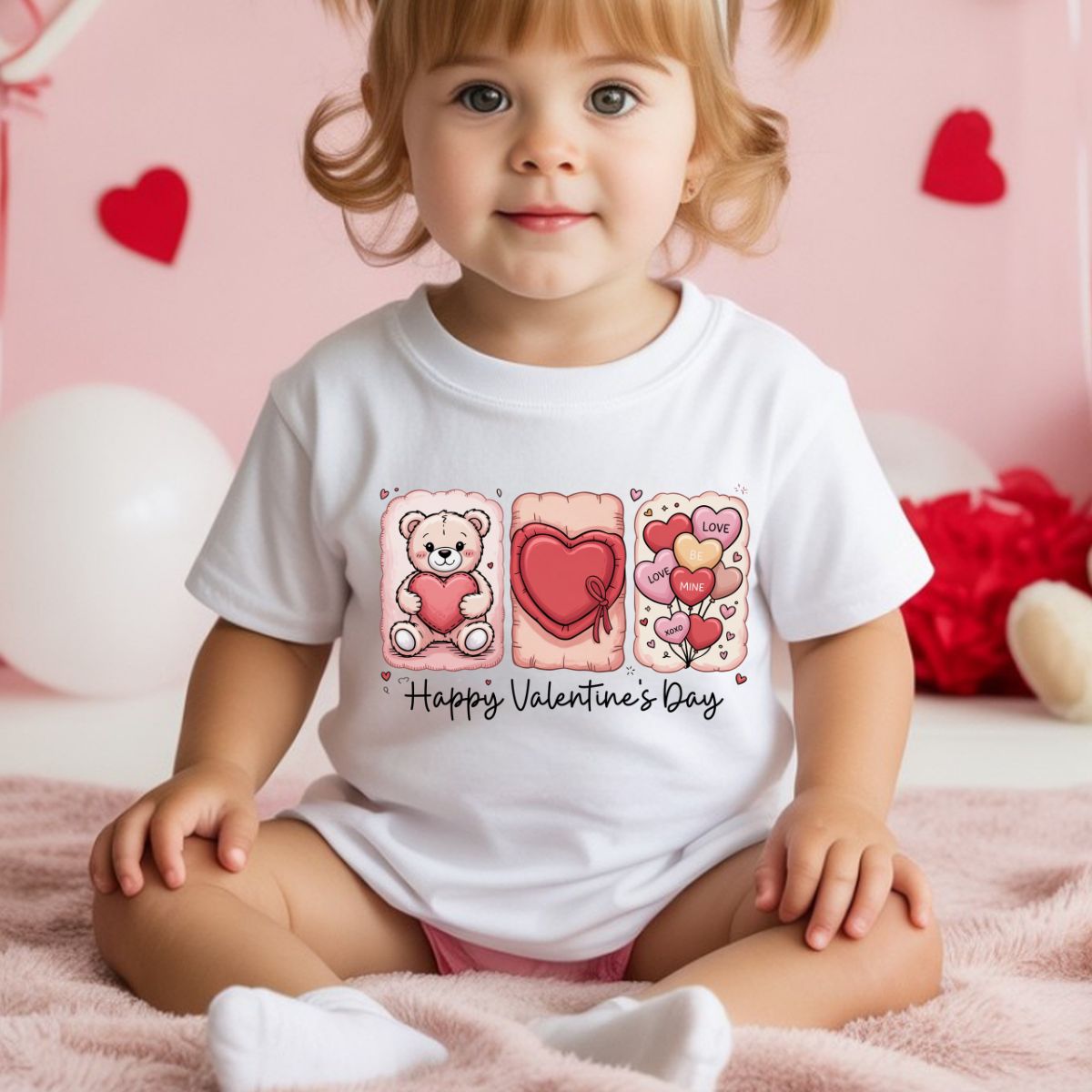 HAPPY VALENTINES DAY - DTF TRANSFER