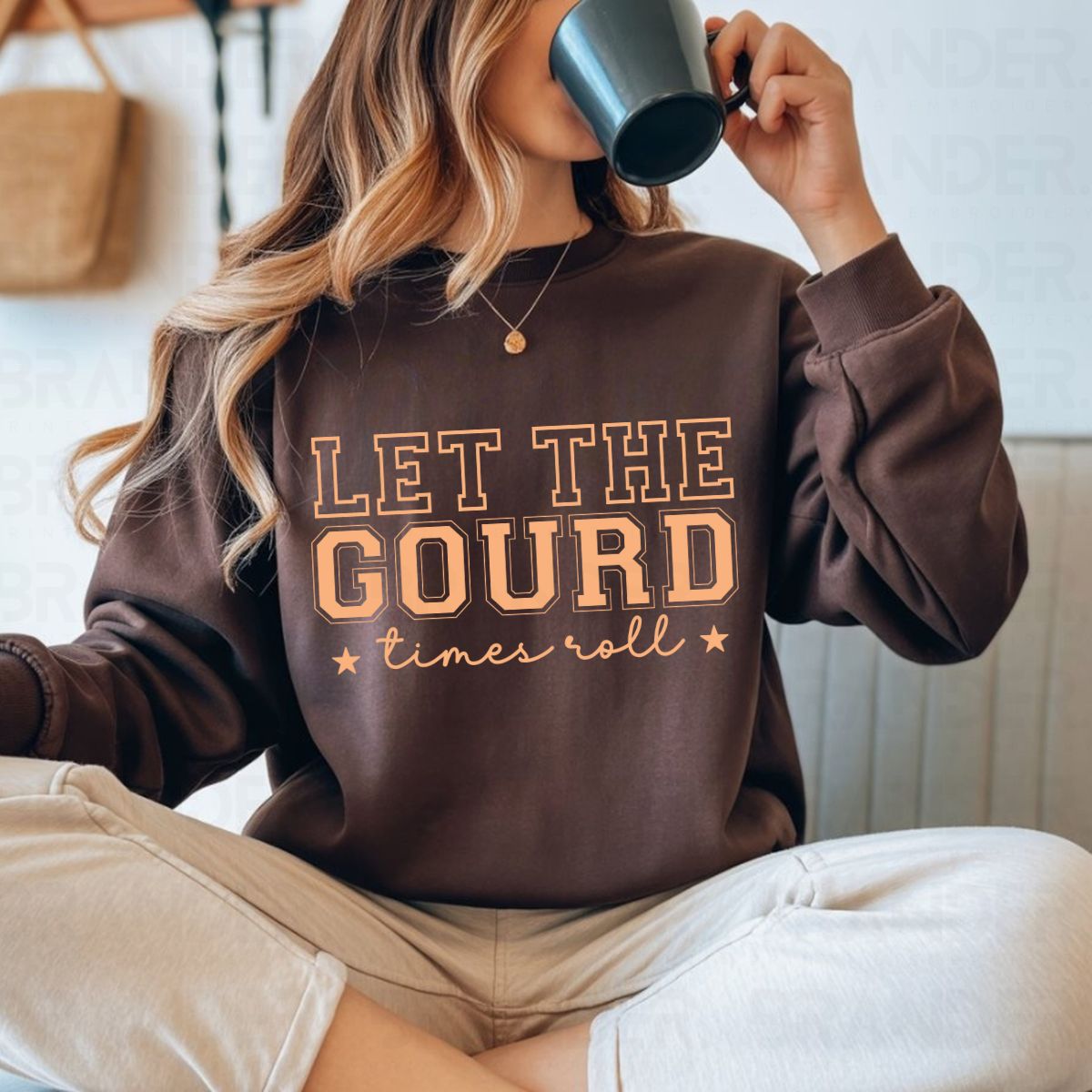 LET THE GOURD TIMES ROLL - DTF TRANSFER