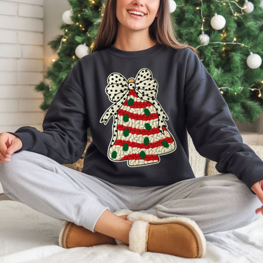 COQUETTE TREE CAKE *FAUX YARN* - DTF TRANSFER