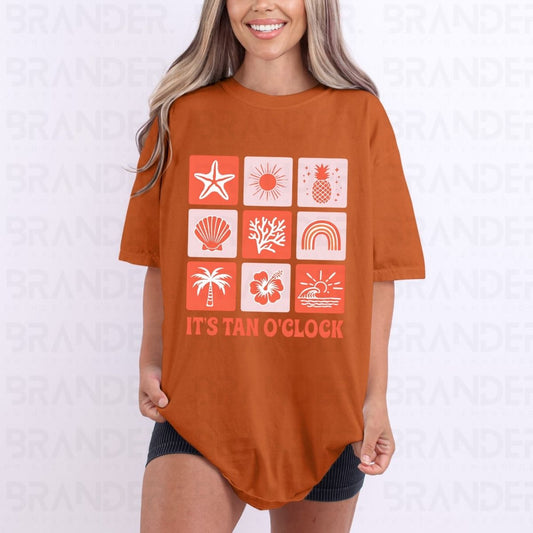 IT'S TAN O'CLOCK - DTF TRANSFER