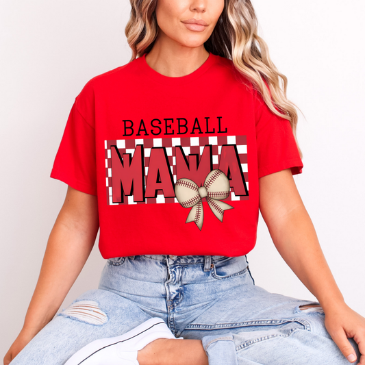 COQUETTE BASEBALL MAMA - DTF TRANSFER