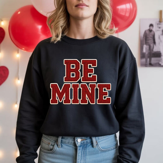 BE MINE *FAUX YARN* - DTF TRANSFER