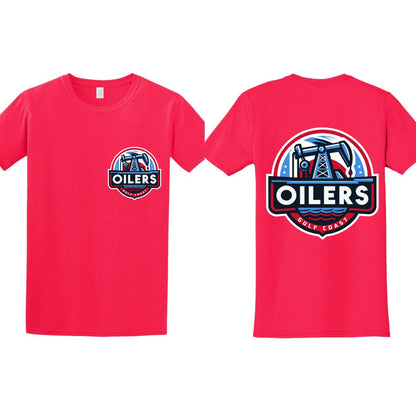 OILERS - POCKET + BACK GRAPHIC T-SHIRT