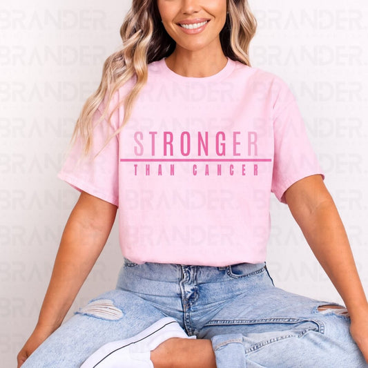 STRONGER THAN CANCER - DTF TRANSFER