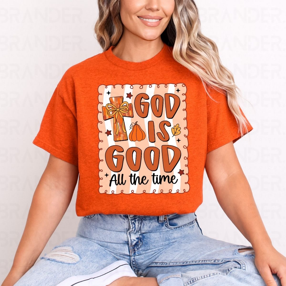 COQUETTE GOD IS GOOD ALL THE TIME - DTF TRANSFER