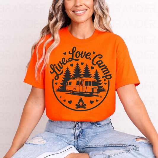 LIVE LOVE CAMP - DTF TRANSFER