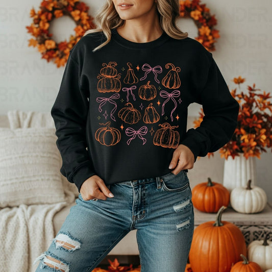 COQUETTE FALL DOODLE - DTF TRANSFER