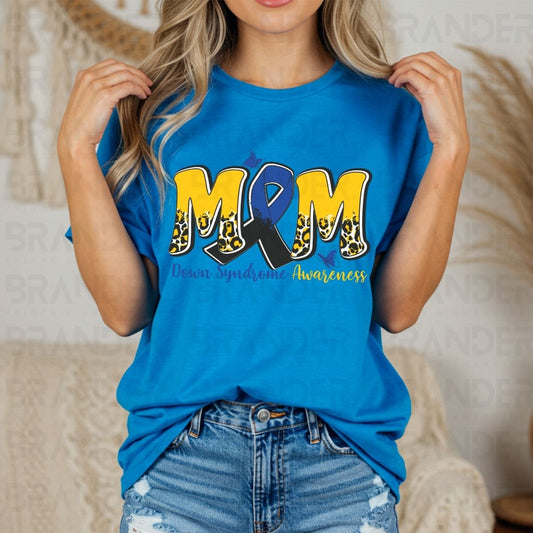 MOM DOWN SYNDROME AWARENESS - DTF TRANSFER