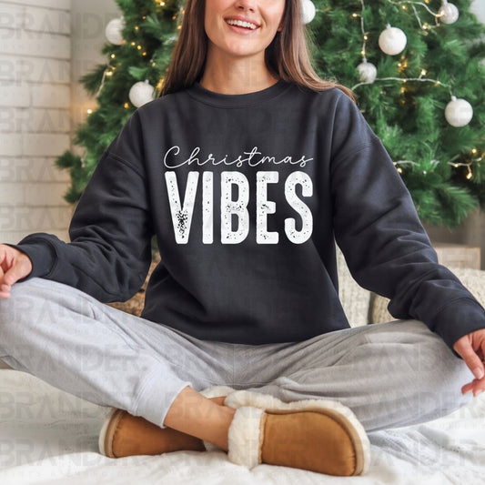 CHRISTMAS VIBES - DTF TRANSFER