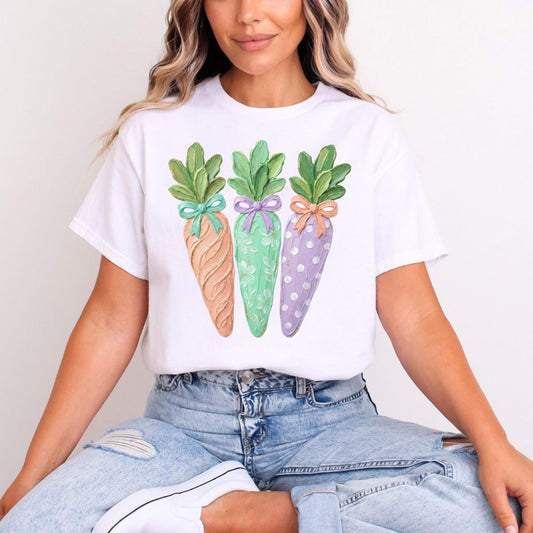 COQUETTE PAINTED EASTER CARROTS - DTF TRANSFER
