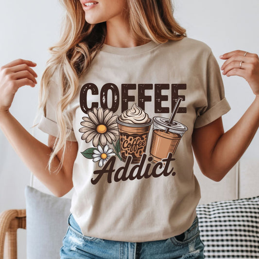 COFFEE ADDICT - DTF TRANSFER