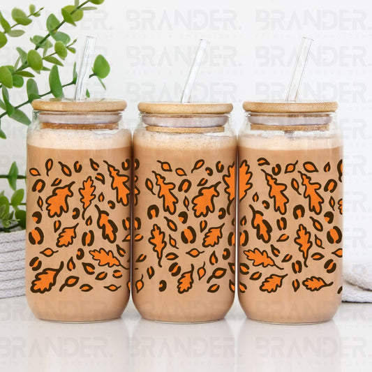 FALL LEAVES - 16 OZ - UVDTF