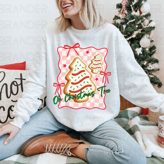 COQUETTE OH CHRISTMAS TREE - COMPLETED TEE