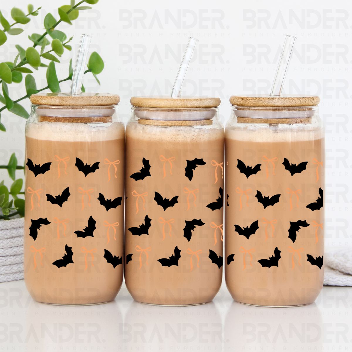 COQUETTE BATS & BOWS - 16 OZ - UV DTF