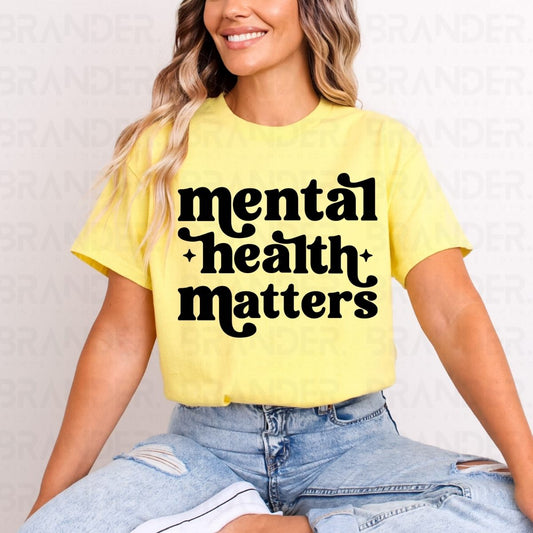 MENTAL HEALTH MATTERS - DTF TRANSFER