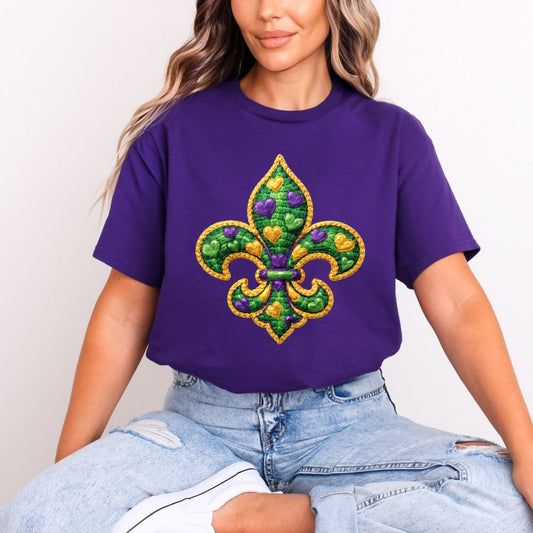 FLEUR DE LIS - DTF TRANSFER