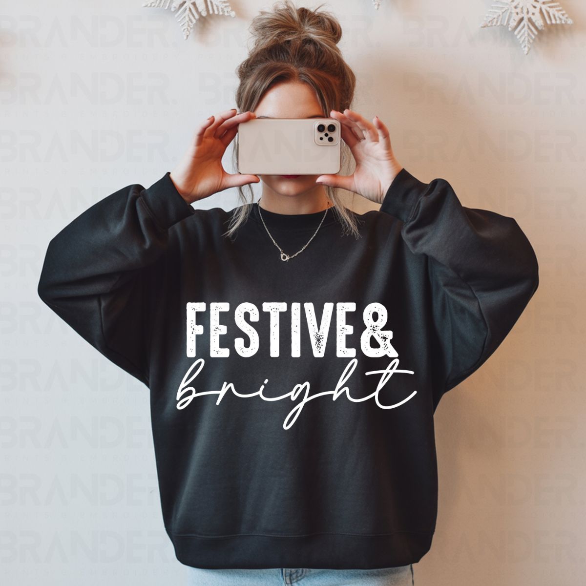 FESTIVE & BRIGHT - DTF TRANSFER