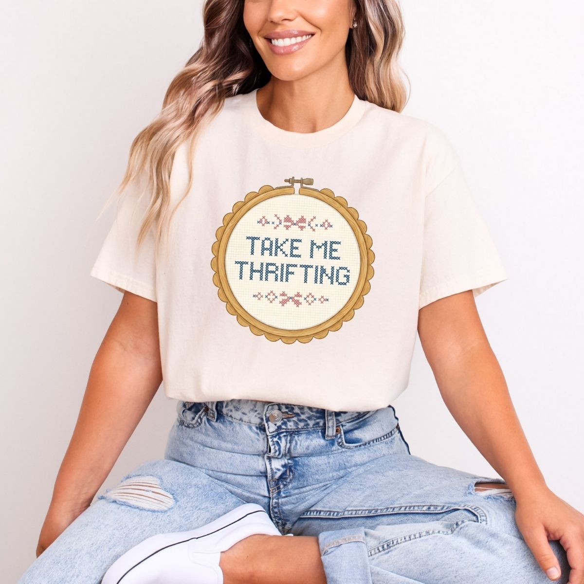 TAKE ME THRIFTING - DTF TRANSFER