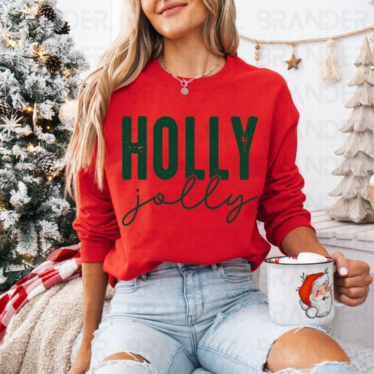 HOLLY JOLLY - DTF TRANSFER