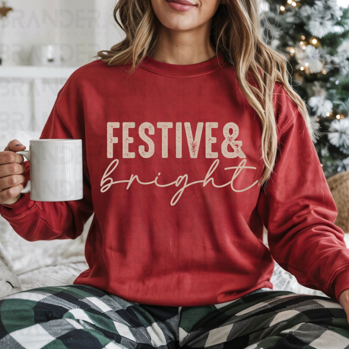 FESTIVE & BRIGHT - DTF TRANSFER