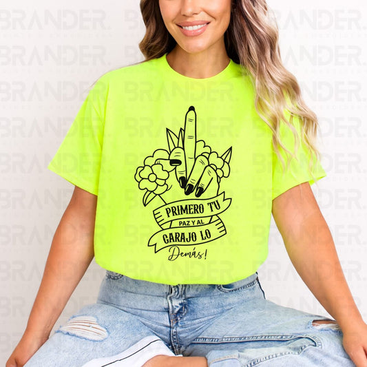 YOUR PEACE FIRST - DTF TRANSFER