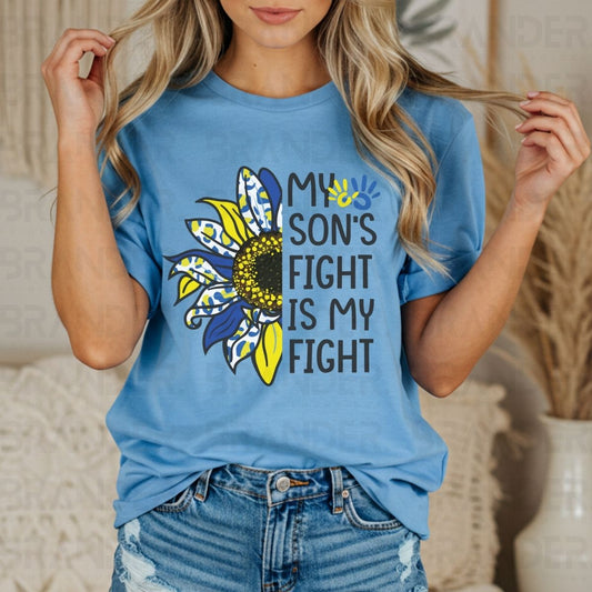 MY SON'S FIGHT IS MY FIGHT - DTF TRANSFER