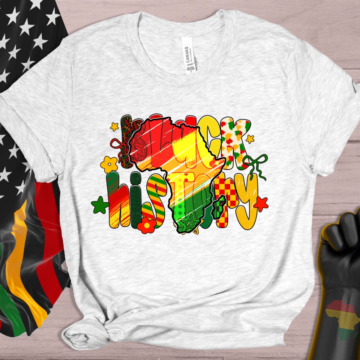 COQUETTE BLACK HISTORY - DTF TRANSFER