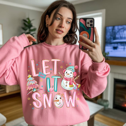 LET IS SNOW - DTF TRANSFER