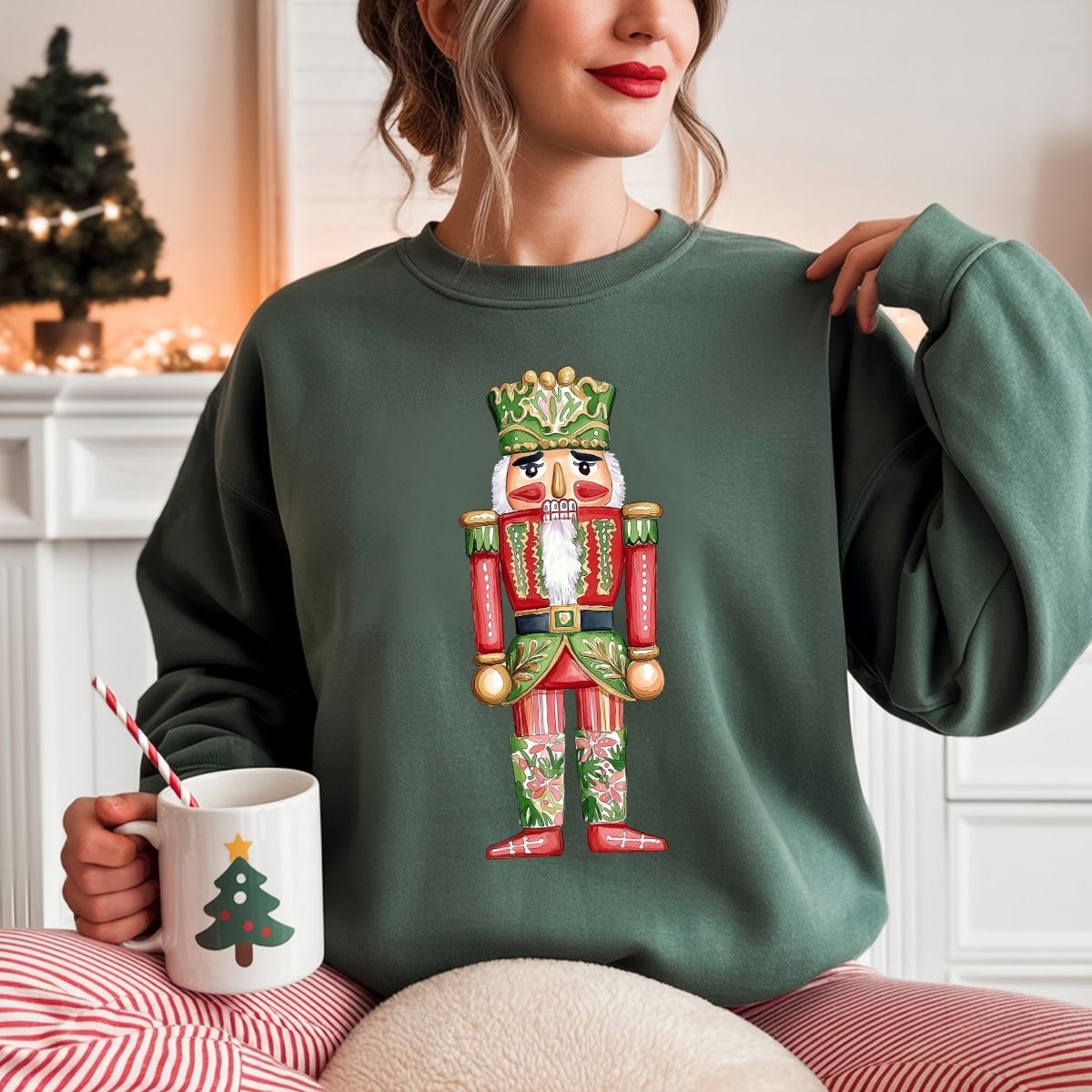 PREPPY RED NUTCRACKER - DTF TRANSFER