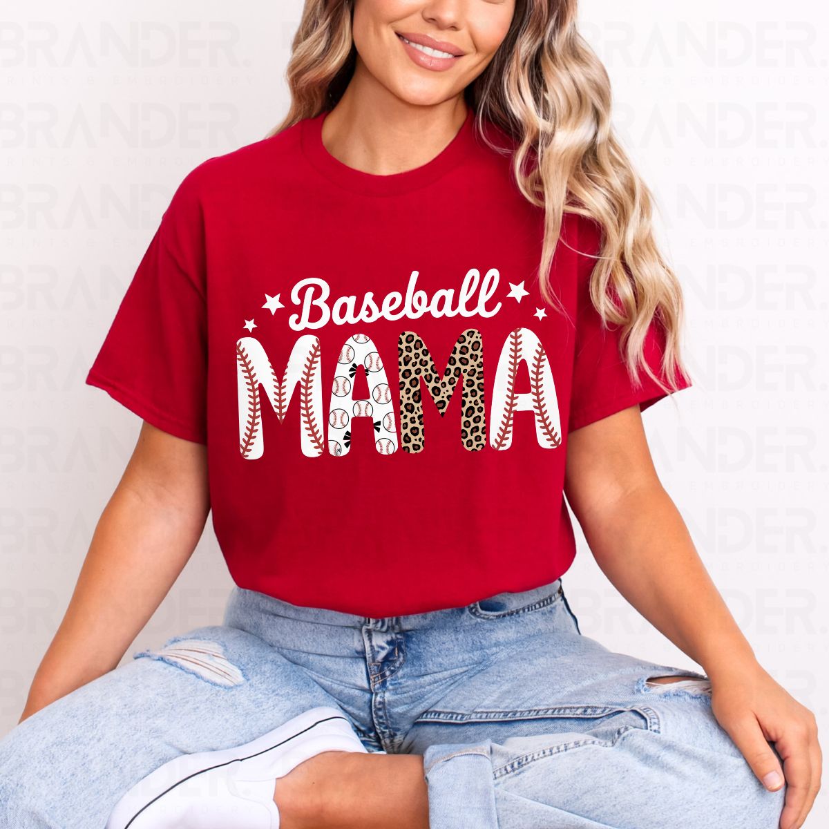 BASEBALL MAMA - DTF TRANSFER