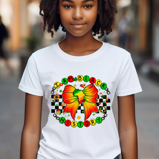 COQUETTE I AM BLACK HISTORY - DTF TRANSFER