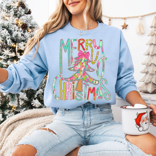 COQUETTE MERRY CHRISTMAS - DTF TRANSFER