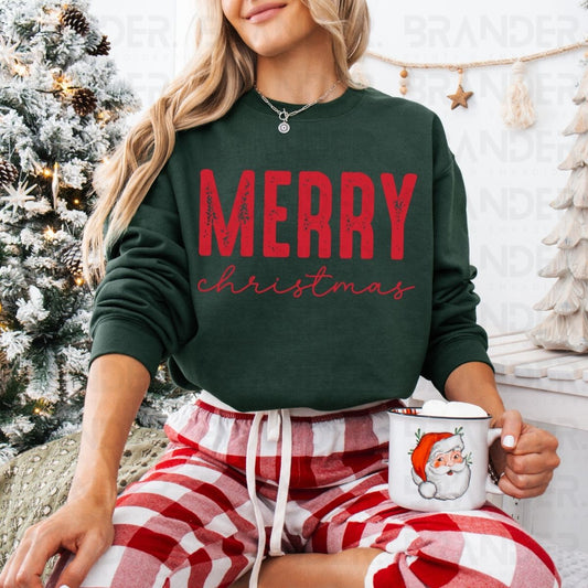 MERRY CHRISTMAS - DTF TRANSFER