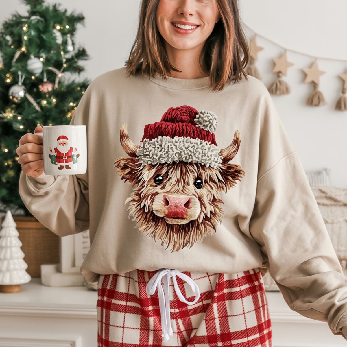 CHRISTMAS HIGHLAND - DTF TRANSFER