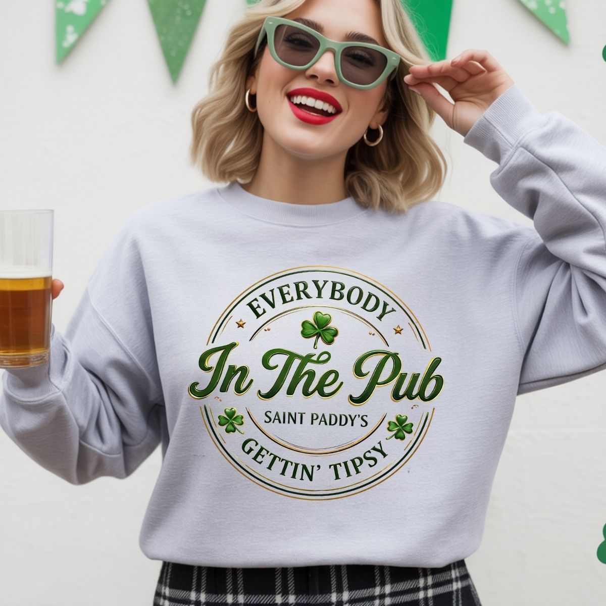 EVERYBODY IN THE PUB GETTIN' TIPSY - DTF TRANSFER