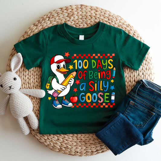 100 DAYS OF BEING A SILLY GOOSE *BOY* - DTF TRANSFER