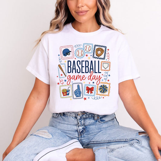 COQUETTE BASEBALL GAME DAY - DTF TRANSFER