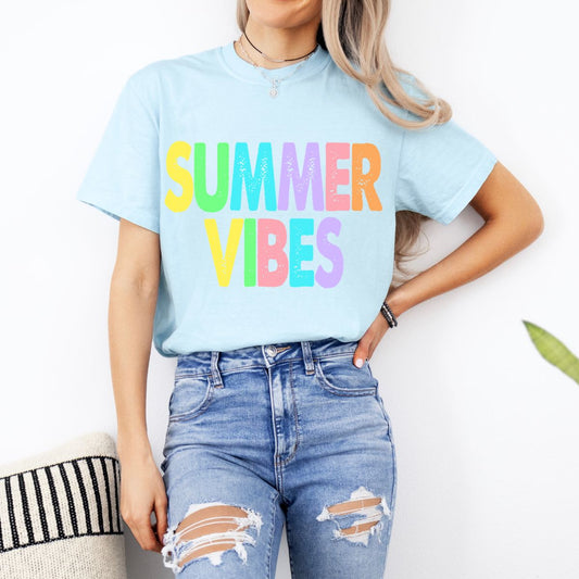 SUMMER VIBES - DTF TRANSFER