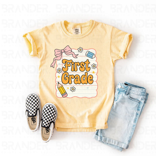 COQUETTE FIRST GRADE - DTF TRANSFER