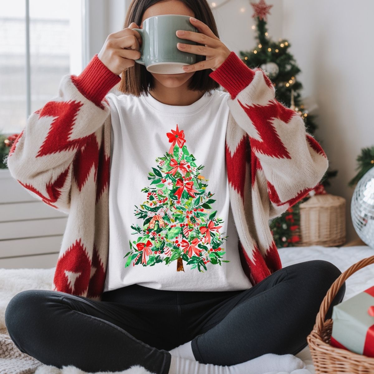 COQUETTE CHRISTMAS TREE - DTF TRANSFER