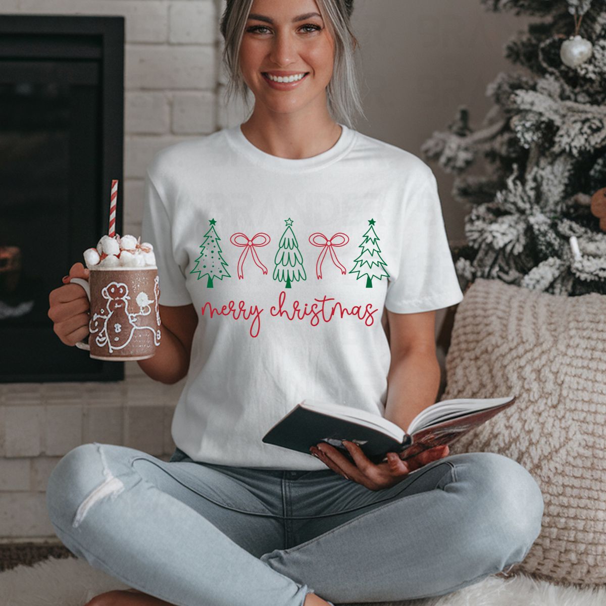 COQUETTE MERRY CHRISTMAS - DTF TRANSFER